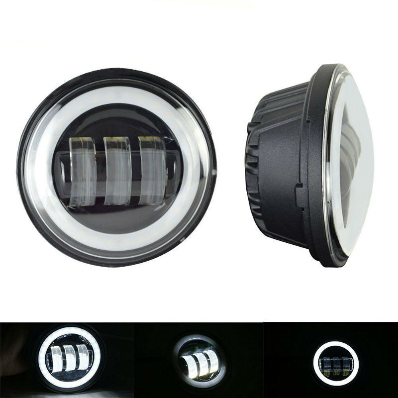 7 inch LED Headlight + Passing Light For Kawasaki VN Vulcan 500 750 800 900 1700