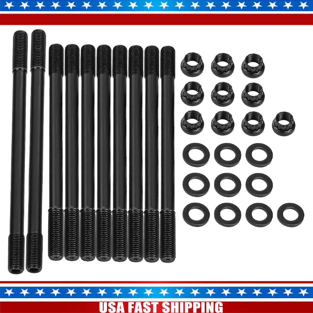 208-4302 Cylinder Head Stud Kit for Non-VTEC B18A1 B18B1 LS Engine B20B4 B20Z2