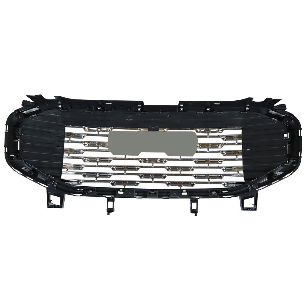 Chrome Fit For GMC Terrain 2018 2019-2021 Plastic Front Upper Grille Assembly