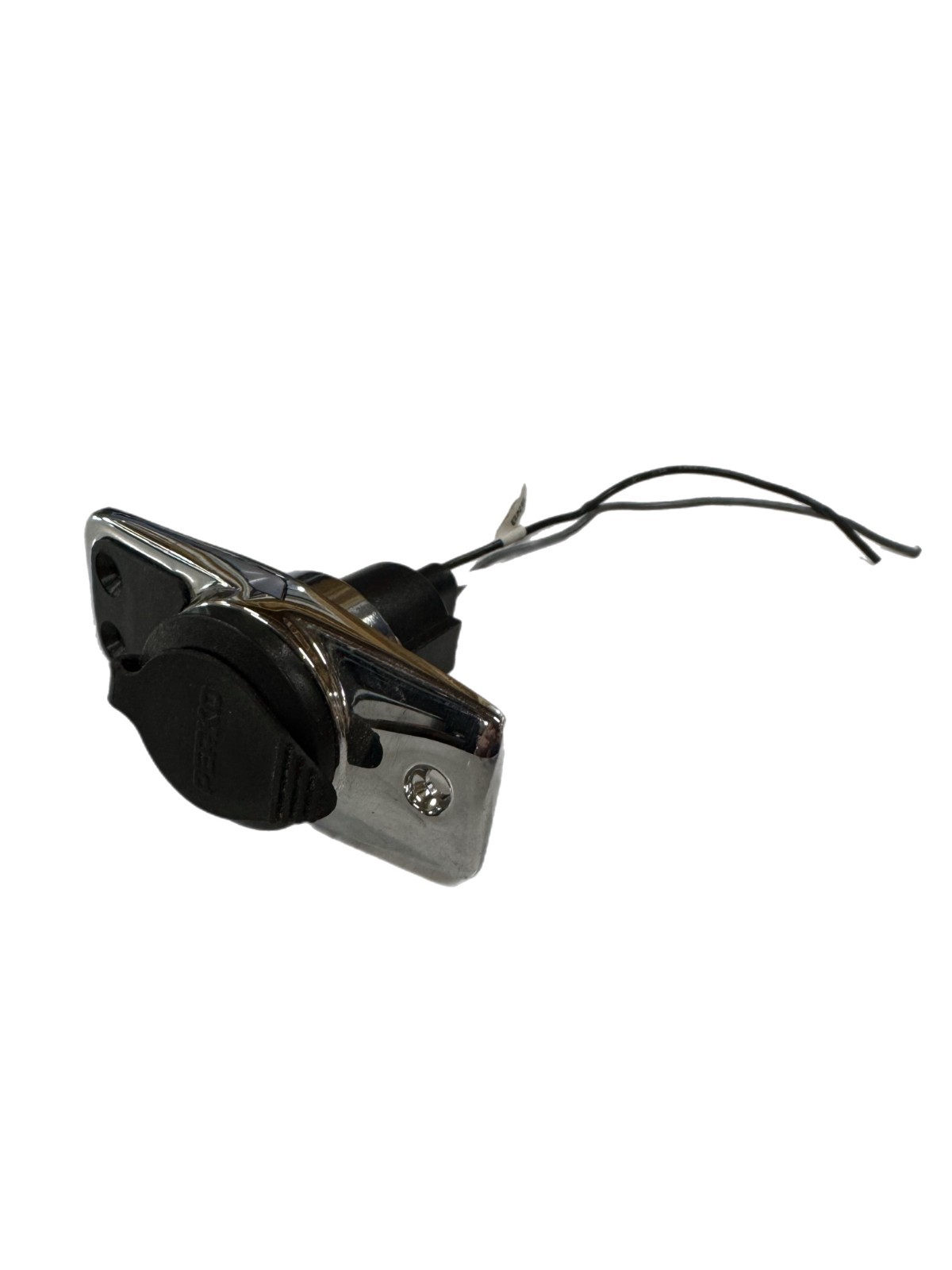 Perko 3-Pin Chrome Plated Plug-In Light Base 3-3/4″x1-5/8″ Base