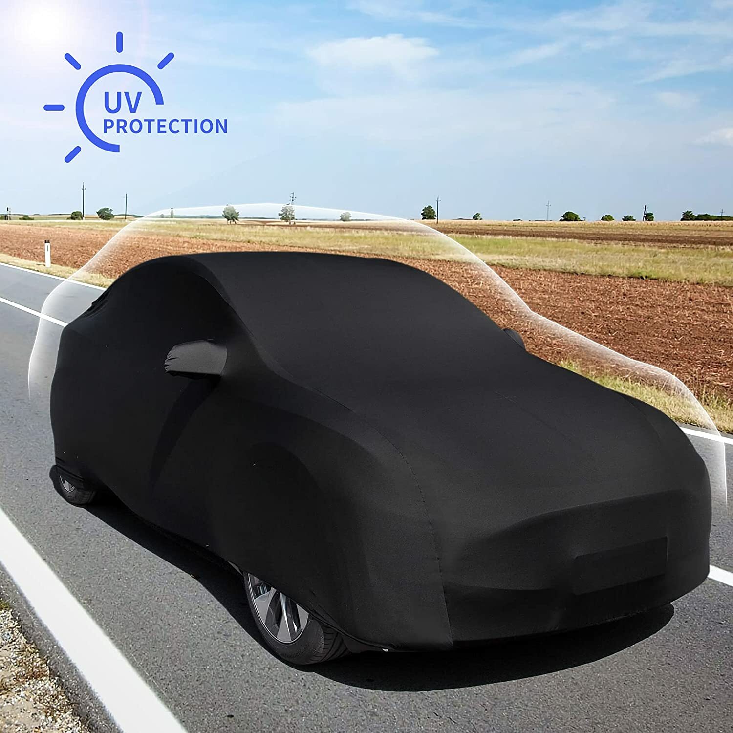 For Lamborghini Urus 2018-2022 Stain Stretch Full Car Cover Dust Proof w/Bag US