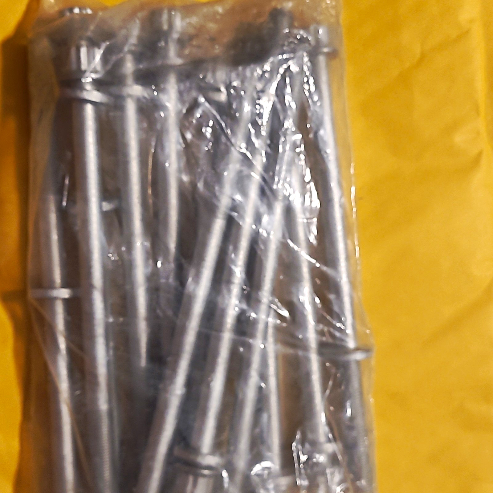 Grade 10.9 M10 x 7 in Zinc Steel Hex Head Hex Drive Bolts 10mm Metric 10