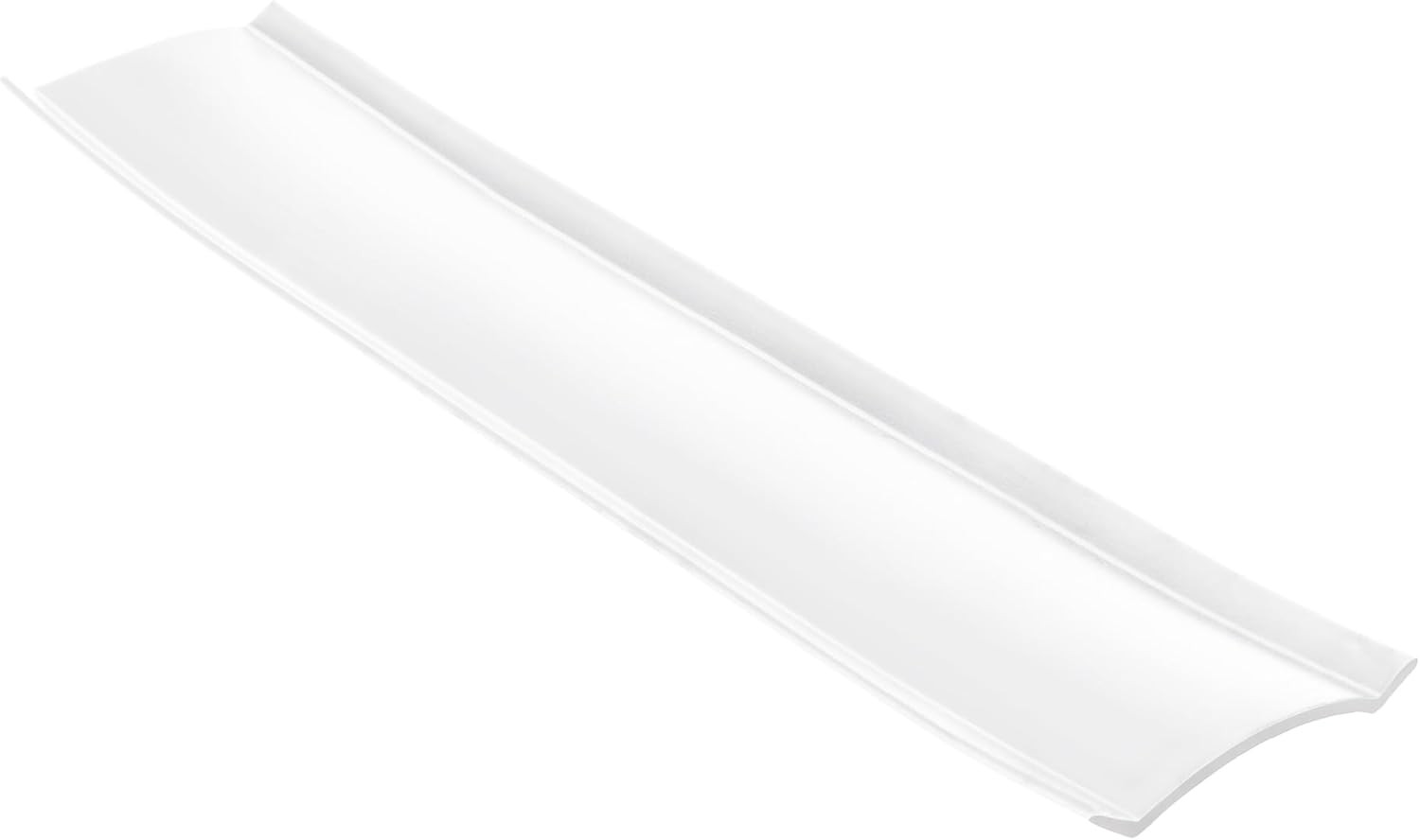 1″ RV Vinyl Trim Insert | UV Protection | Roof Trim (100′, White)