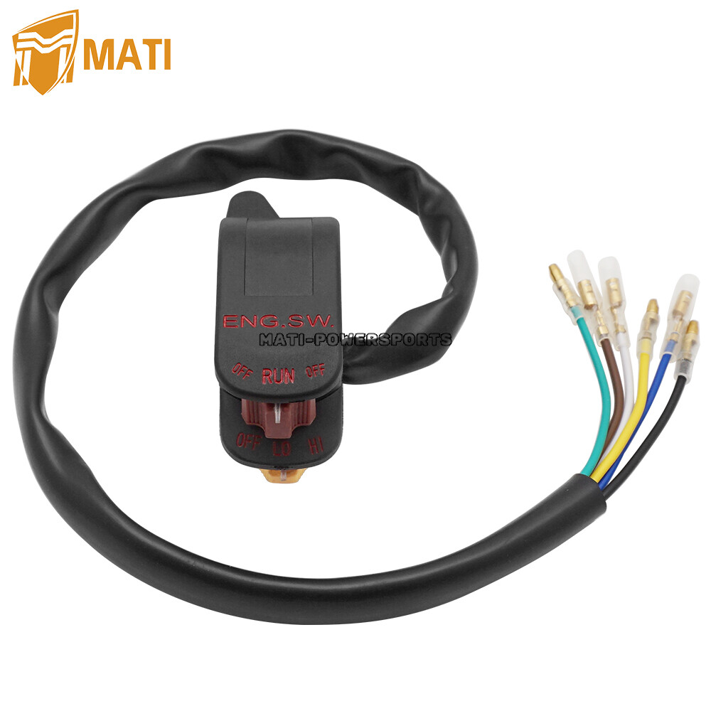 Stop Off Control Kill Switch Headlight for Honda ATC110 ATC185S ATC200 ATC250R