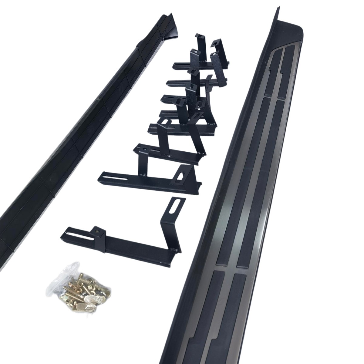 2X Running Boards Side Steps Nerf Bar For 2023 2024 2020-2026 Toyota Highlander