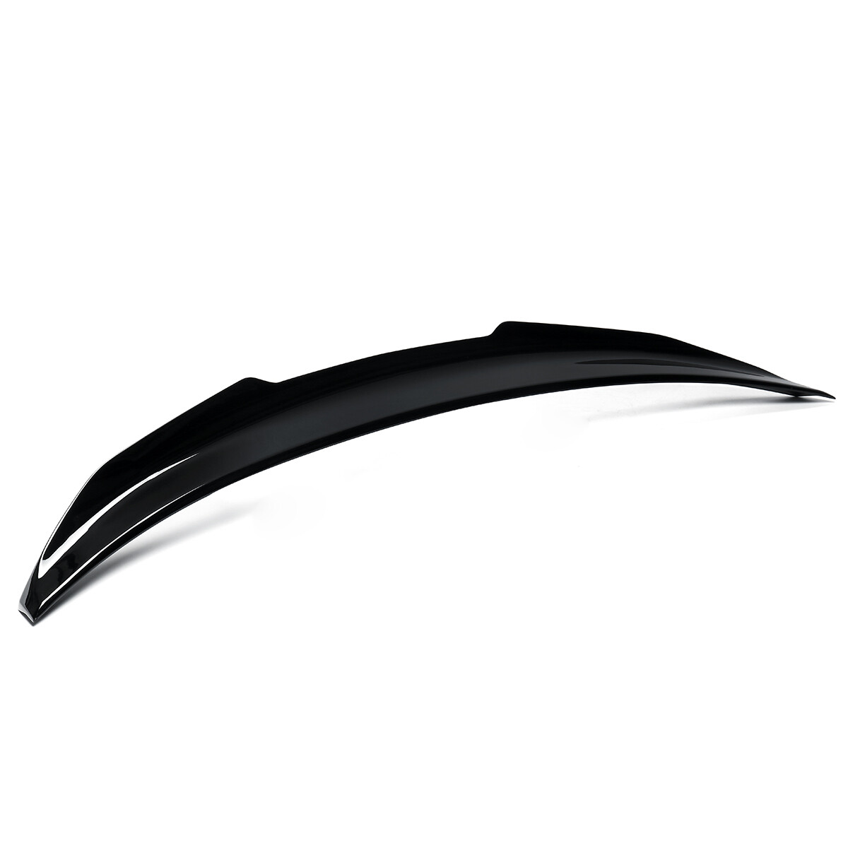 FOR 2009-2016 AUDI A4 B8 GLOSS BLACK PSM STYLE HIGHKICK DUCKBILL TRUNK SPOILER