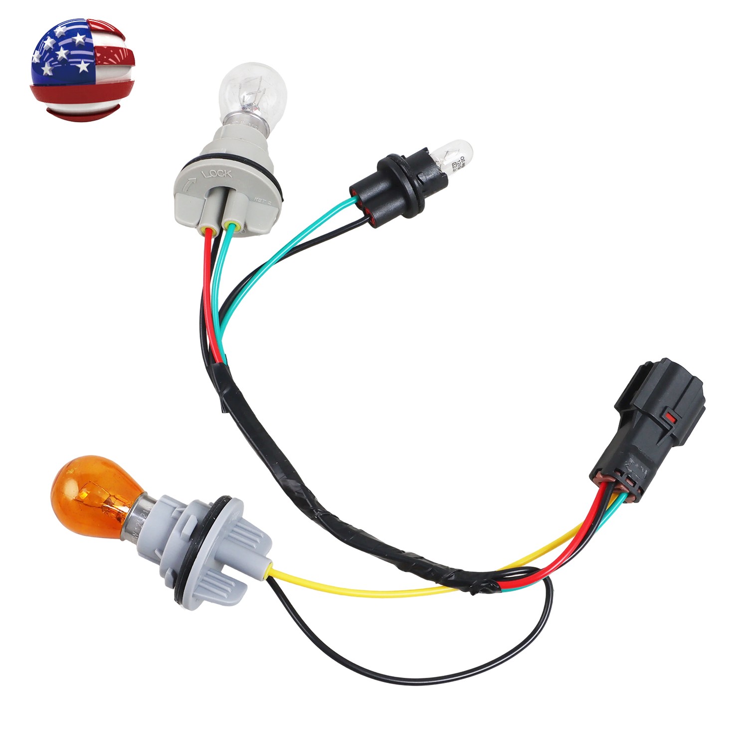 Tail Light Lamp Socket Holder Wire Harness for 2016-18 Kia Sorento