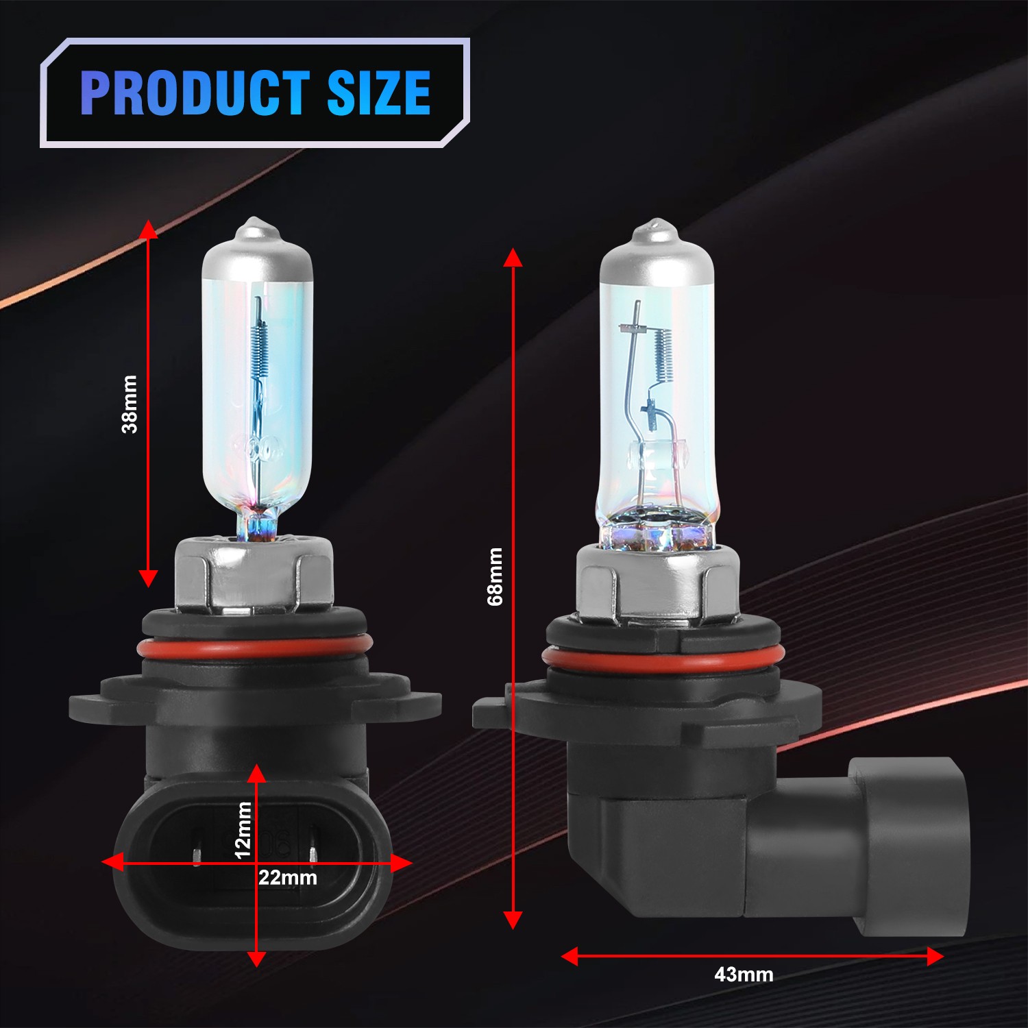 For GMC Sierra 1500 99-06 Combo 4x Halogen Headlight Hi/Lo Beam Bulbs Warm White