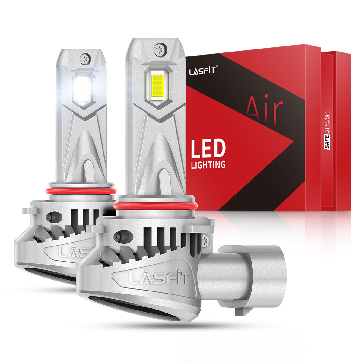 Lasfit 9006 HB4 LED Headlight Bulb Low Beam 60W 6000LM Super Bright LCair Series