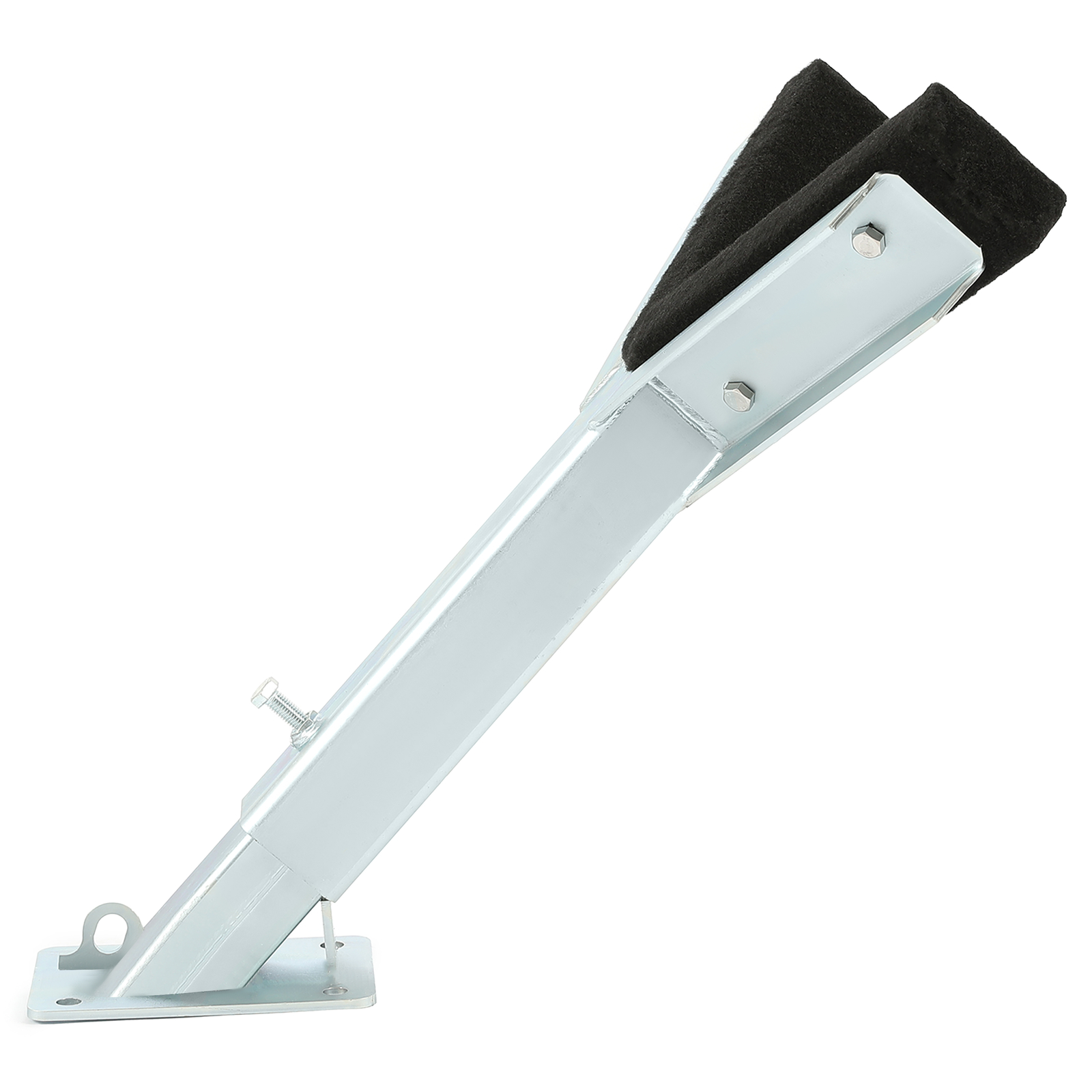 NEW! Adjustable Bow Rest Catcher Stop for Boat Trailer Zinc-Plated Post Carpeted