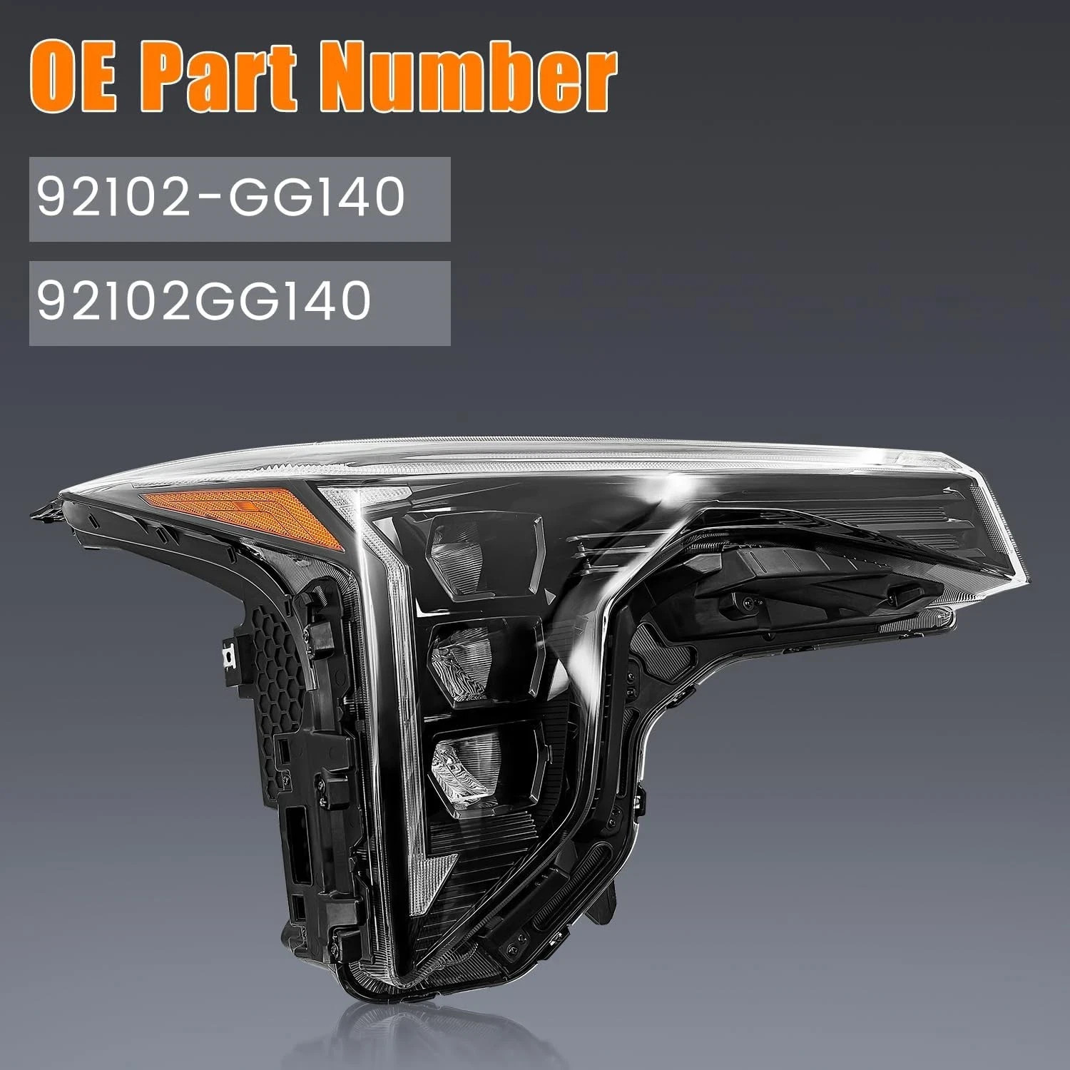 Right Passenger & Left Driver LED Headlight Headlamps For 2025-26 Hyundai KIA K4