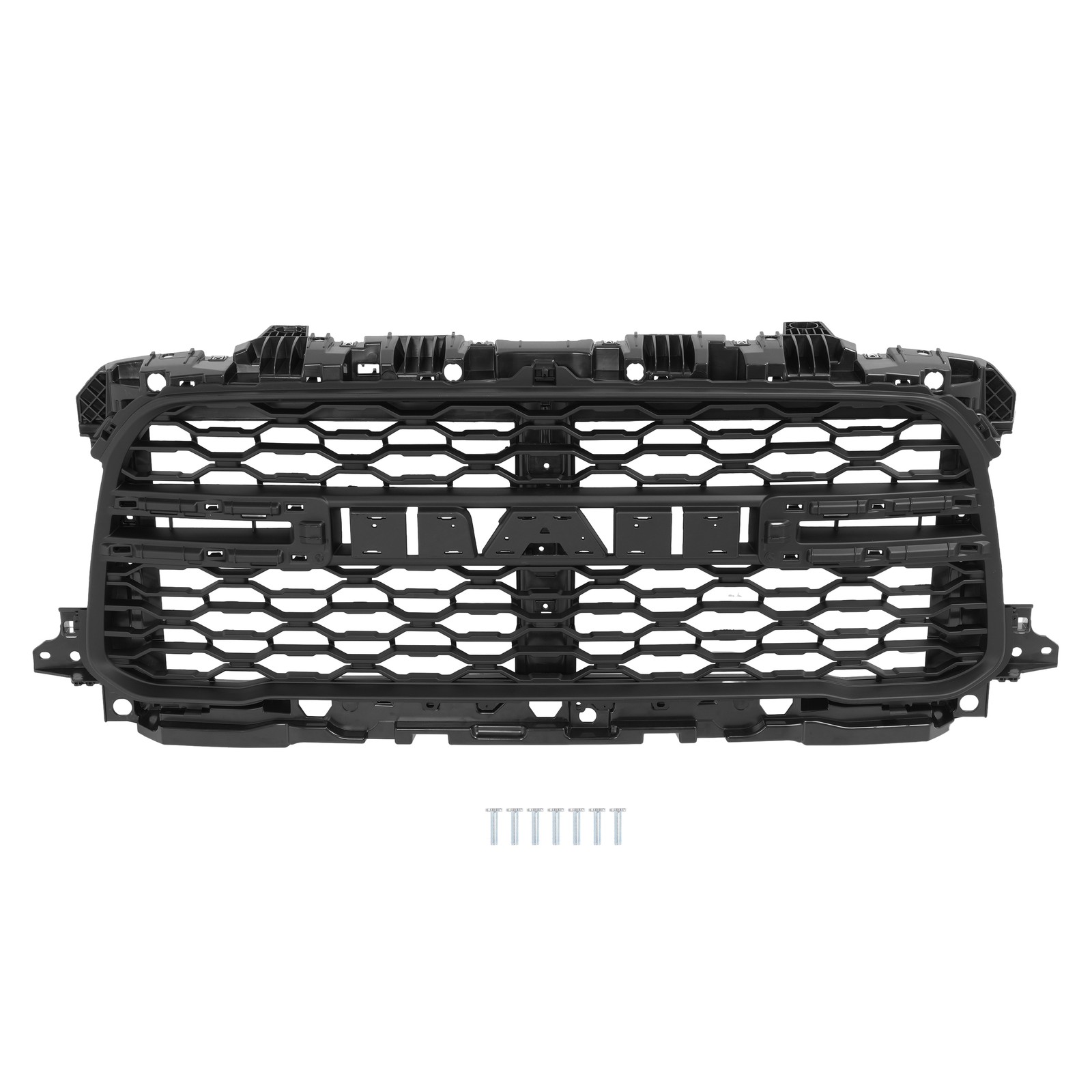 Fits 2019-2024 Ram 2500 3500 Front Bumper Grille Painted Matte Black