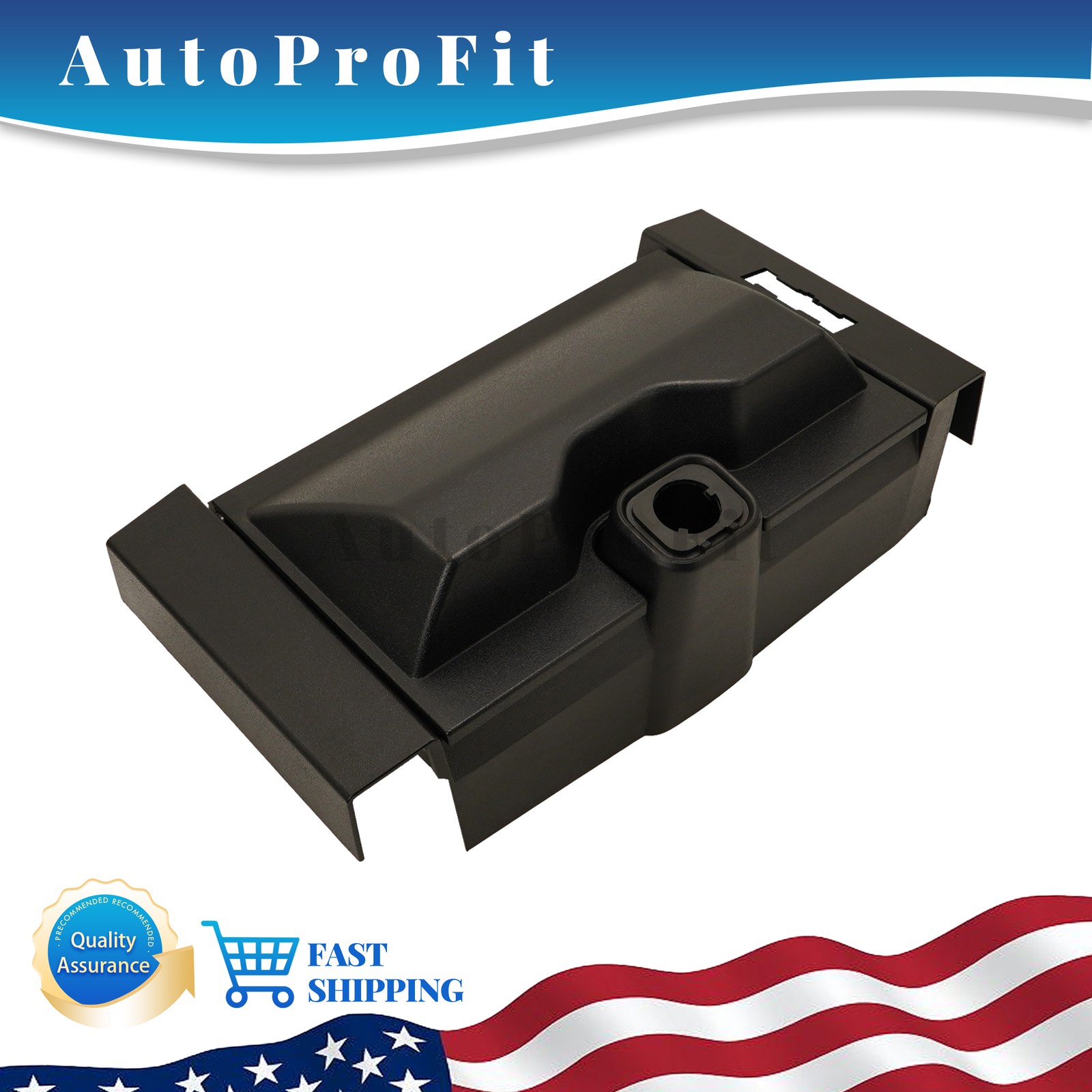NEW FL3Z1813562AT For F150 Seat Armrest Cup Holder Storage Box Replacement