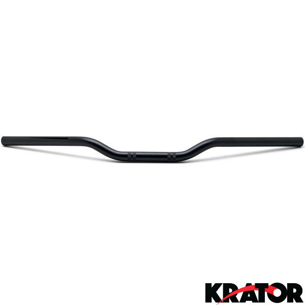 Motorcycle Handlebar 7/8″ Black Bars Euro Style Bobber Cruiser Cafe Racer Bike