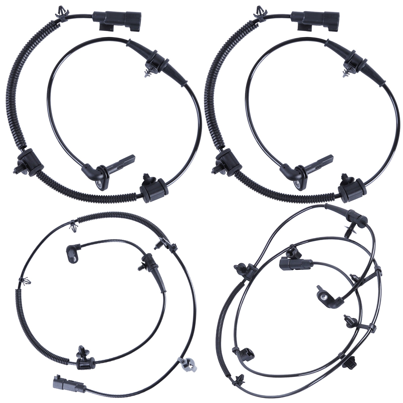 4X ABS Wheel Speed Sensor Kit Front & Rear For Chevrolet Impala Malibu 2013-2018