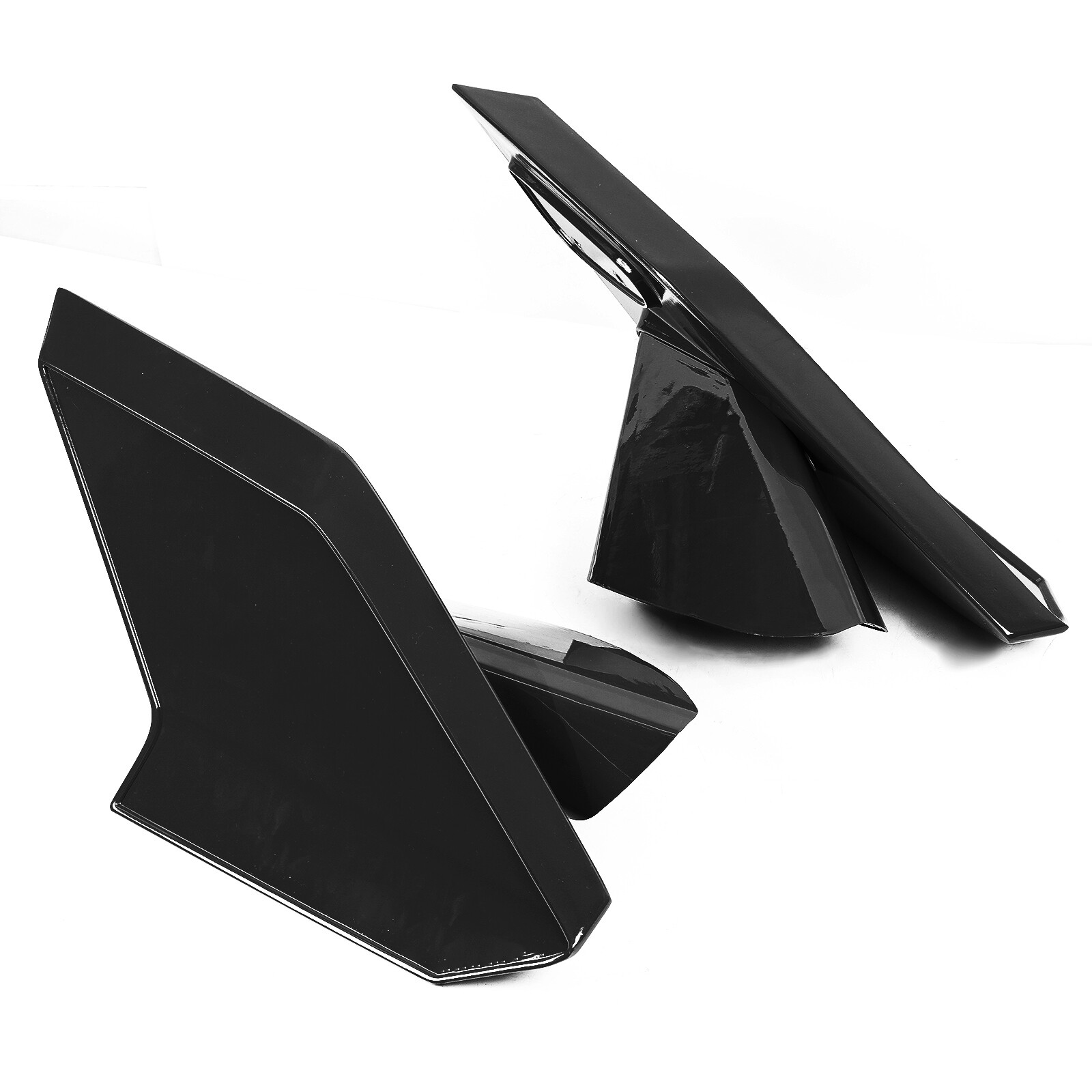 FOR 16-21 HONDA CIVIC 4DR SEDAN GLOSS BLACK TYPE R STYLE REAR TRUNK SPOILER WING