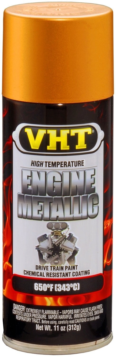 VHT SP404 Engine Metallic Gold Flake Paint Can – 11 oz.