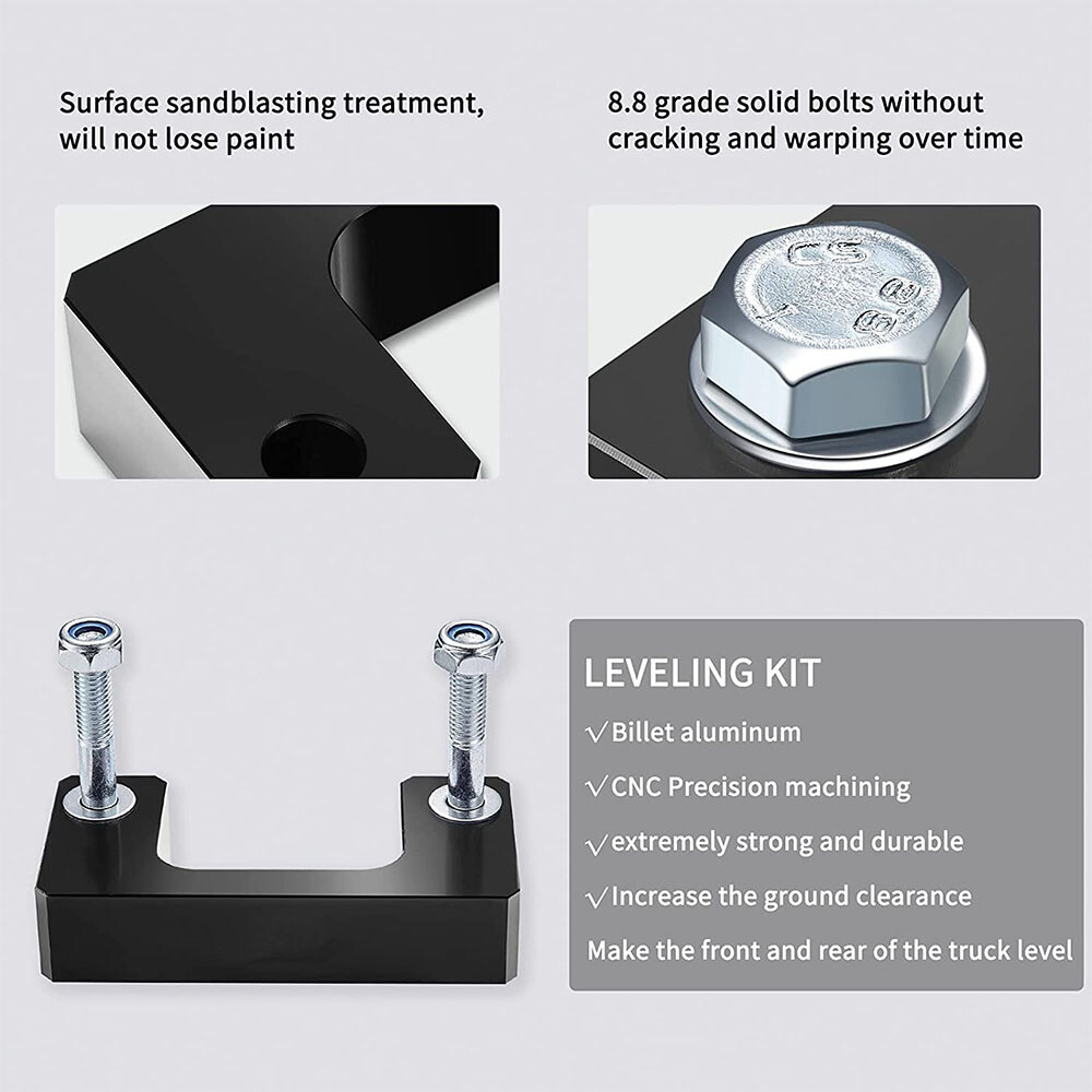 2.5″ Front Leveling lift kit for Chevy Silverado 2007-2025 GMC Sierra GM 1500 LM