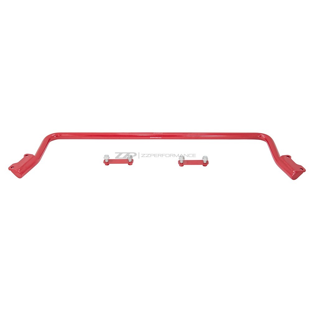 Red ZZPerformance 2005-10 Chevy Cobalt HHR Rear Performance ZZP Sway Bar