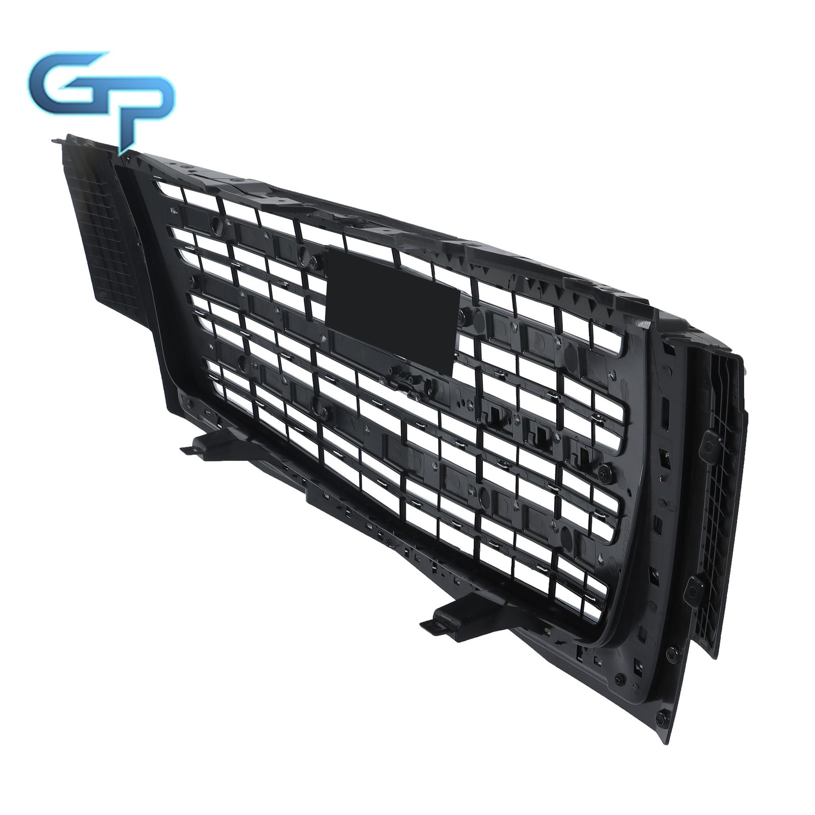 Front Bumper Grille Without Camera Hole For Cadillac Escalade 15-20 Silvery Grey