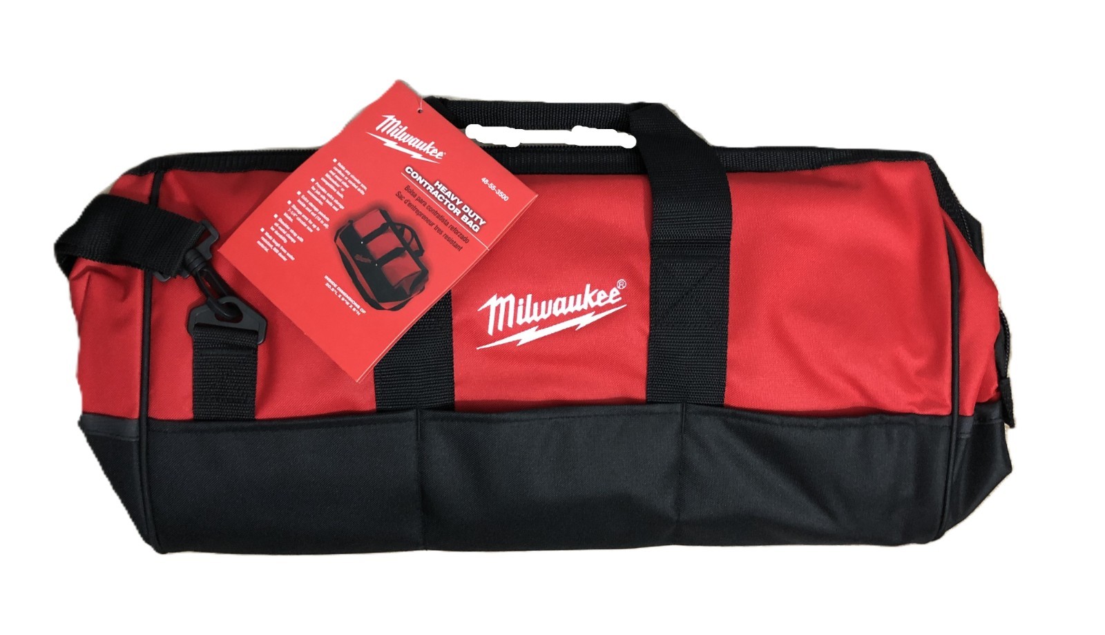 NEW! MILWAUKEE 48-55-3500 Heavy Duty Contractors Electric Tool Bag