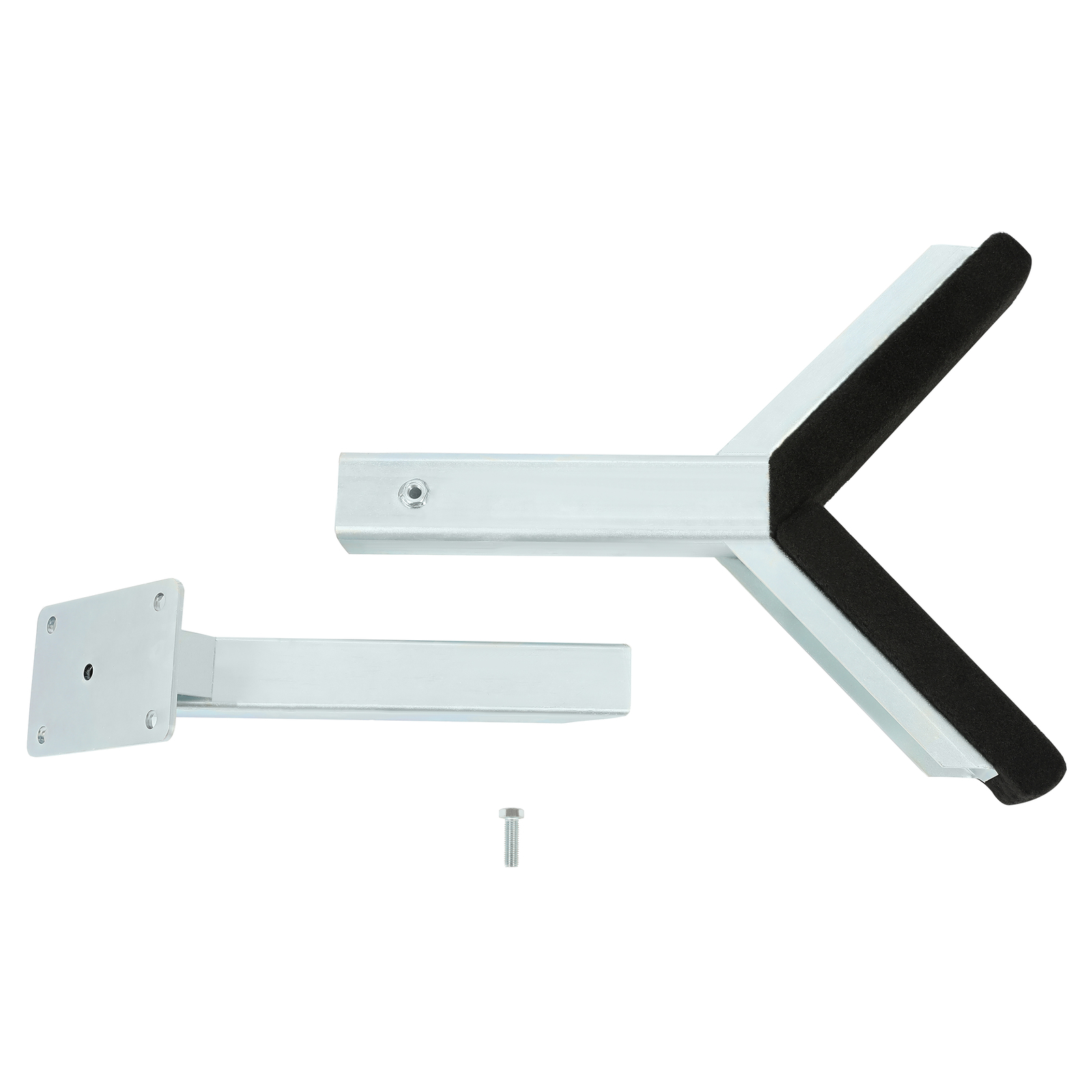 NEW! Adjustable Bow Rest Catcher Stop for Boat Trailer Zinc-Plated Post Carpeted