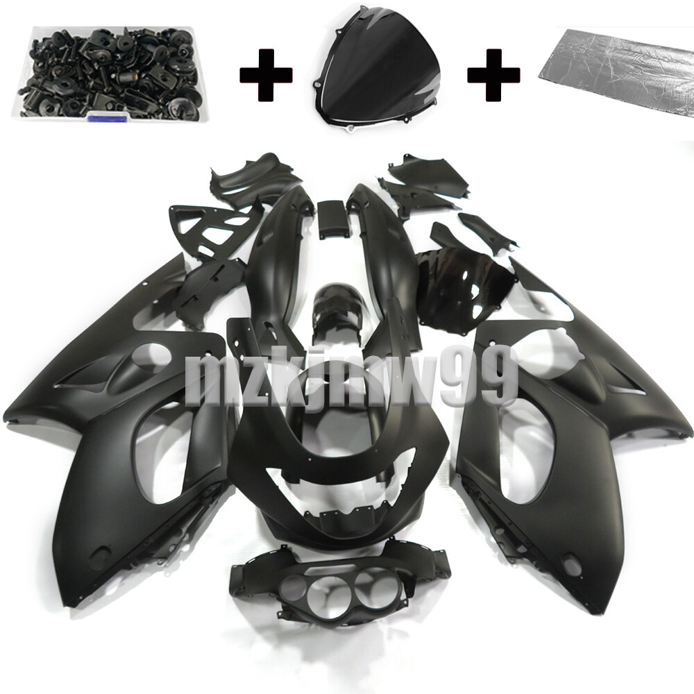 Injection Matte Black For Yamaha YZF600R YZF 600R Thundercat 1997-07 Fairing Kit
