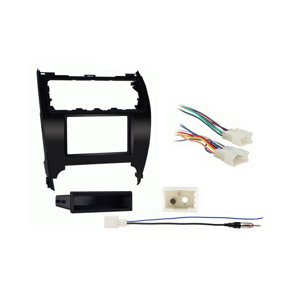 Fits Toyota Camry 2012-2014 Single DIN Stereo Harness Radio Install Dash Kit