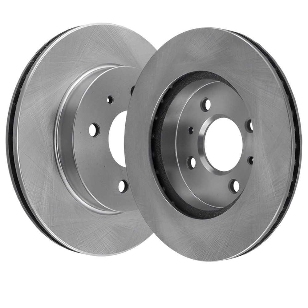 Front Right & Front Left Disc Brake Rotors For Saturn SC2 02-93