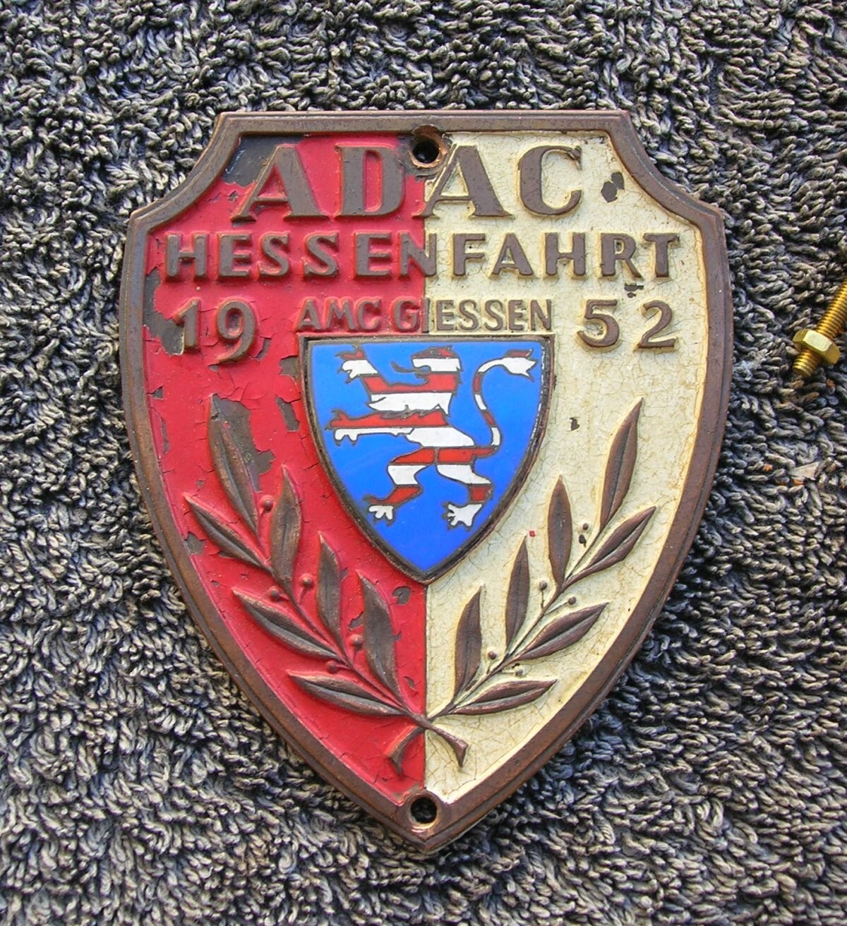 ADAC EAGLE CAR RACE GERMAN VINTAGE MERCEDES SL BMW VW MB 1952