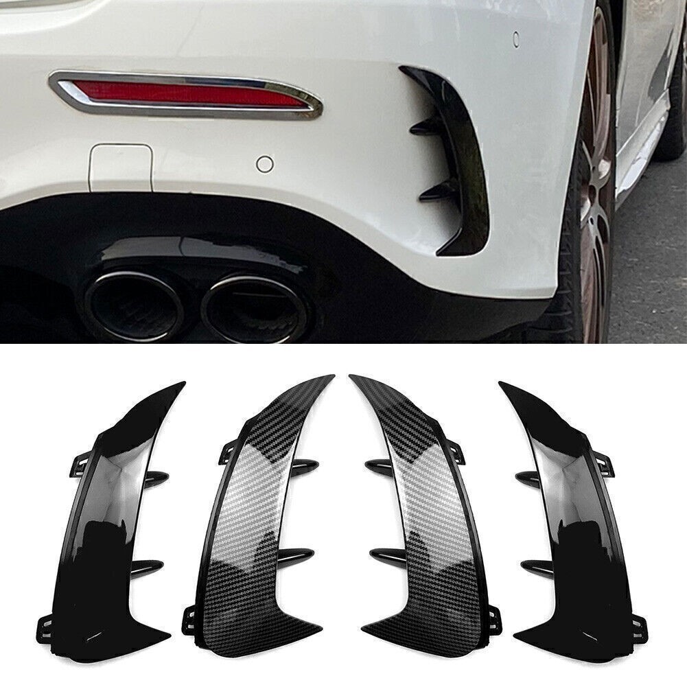 Rear Bumper Spoiler Air Vent Fit Benz A-class W177 A200 A220 A35 2018-2022