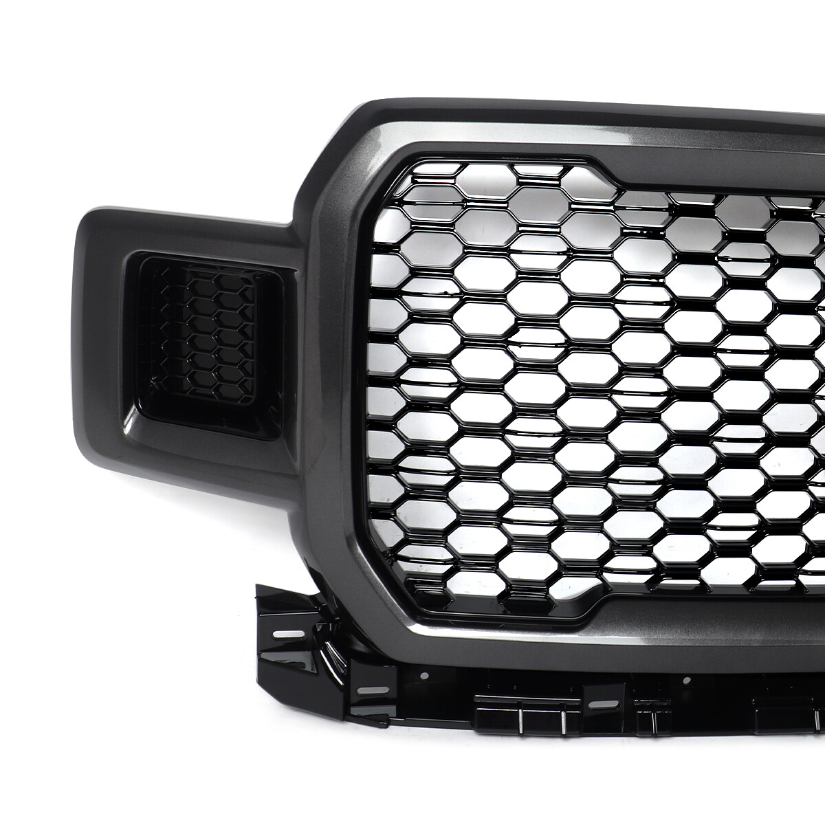 Front Radiator Grille Assembly J7 Magnetic Metallic For Ford F-150 F150 2018-20