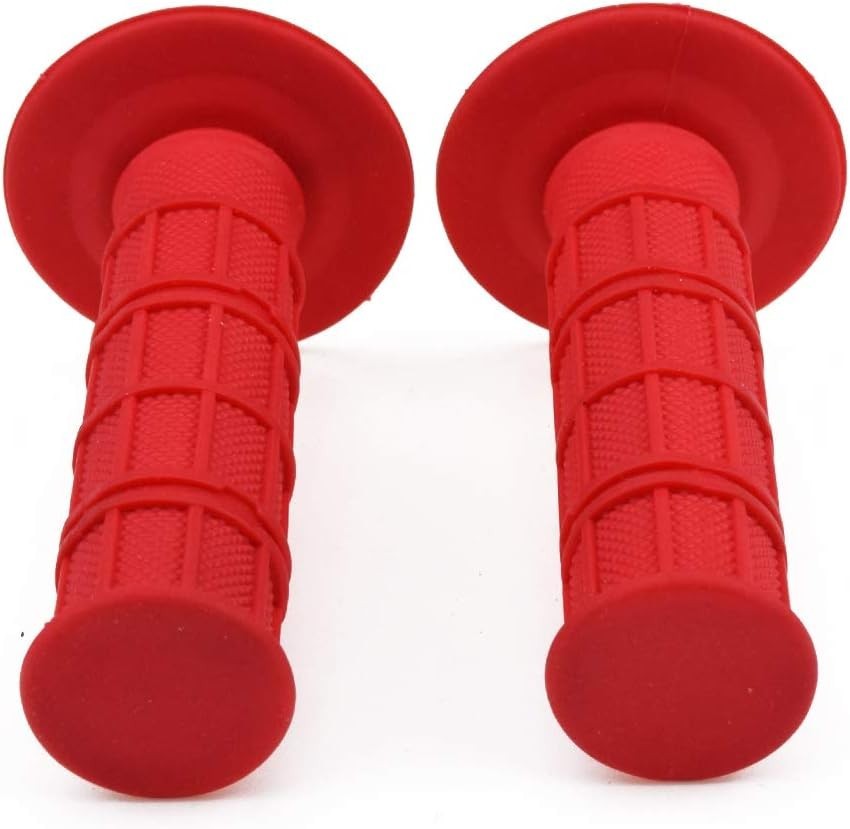 22mm 7/8″ Universal Motorcycle Rubber Handlebar Grips Compatible with KLX SDG…