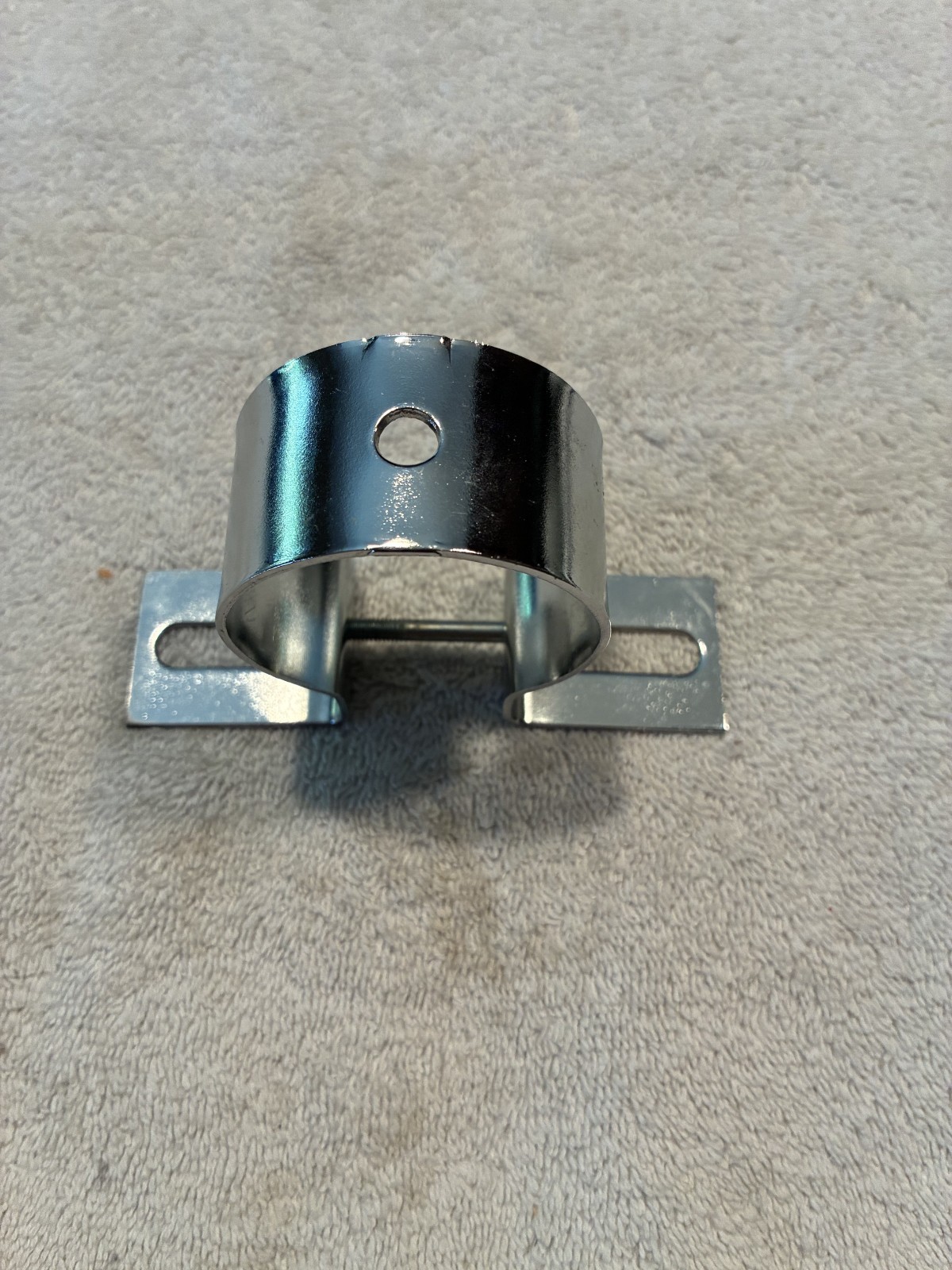 New Chrome Plated Universal Ignition Coil Bracket