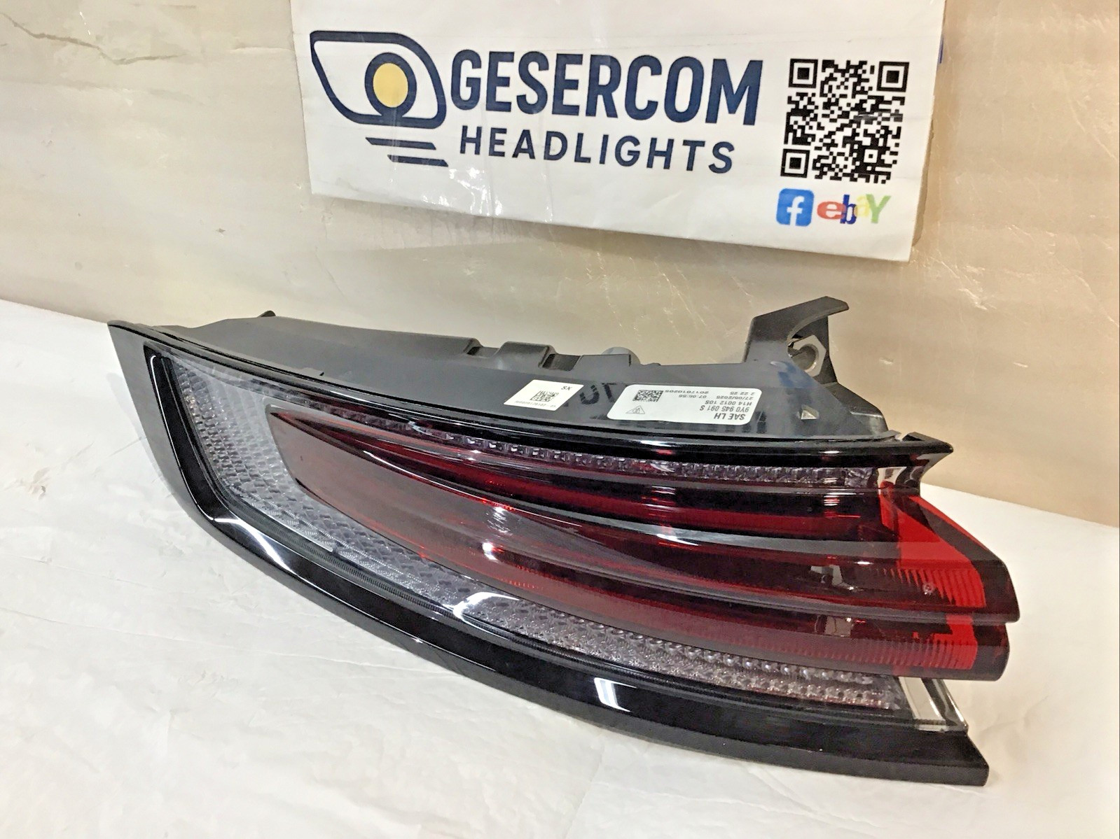 2023-2025 PORSCHE CAYENNE REAR LEFT DRIVER SIDE TAILLIGHT 9Y0 945 091 S OEM