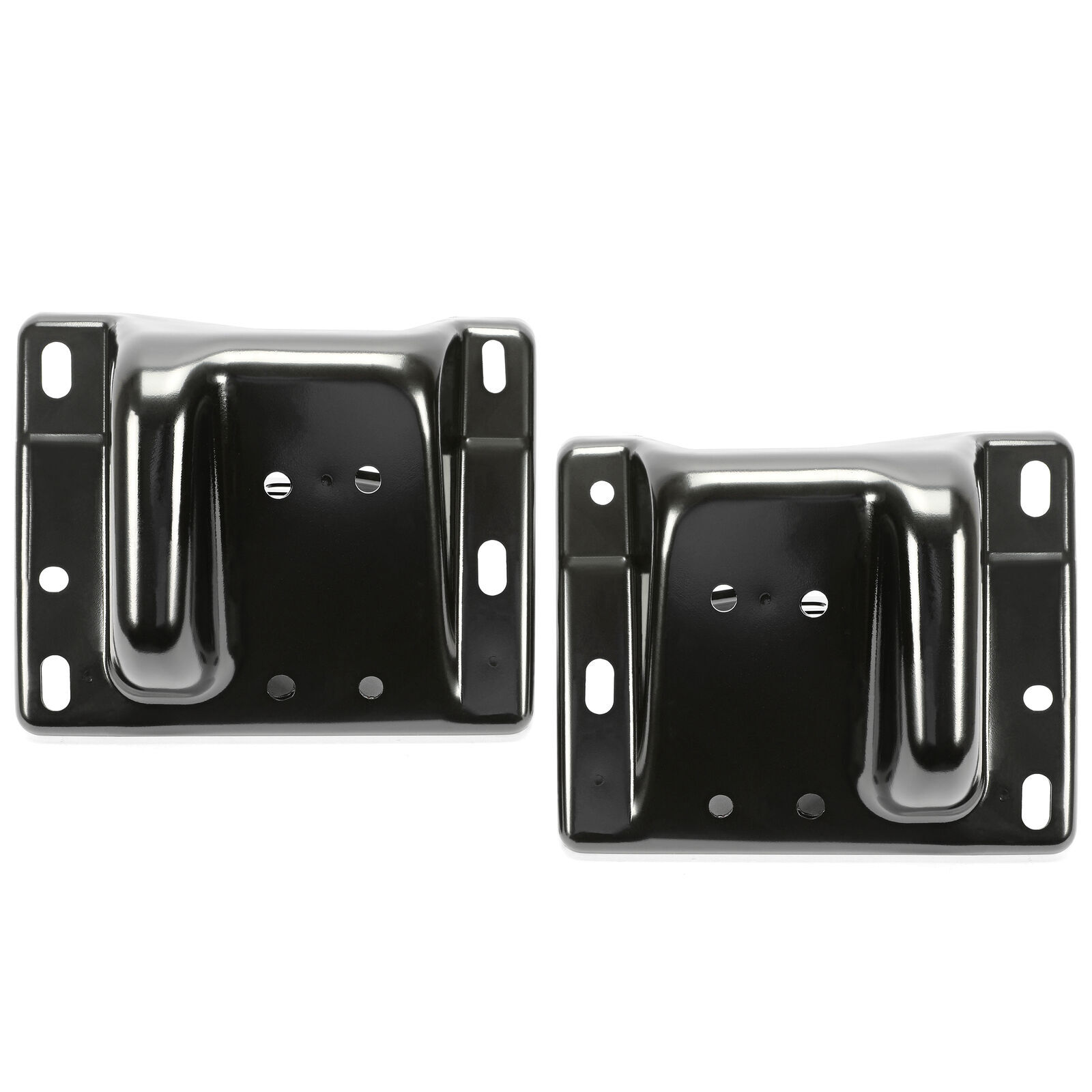 Front Steel Bumper Bracket Mount Kit Painted For Dodge Ram 2500 3500 2010-2018