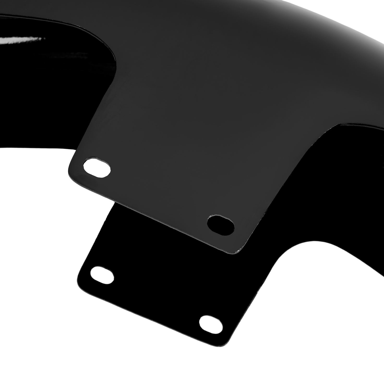 For Harley Touring Street Glide Custom Baggers Black Steel 21″ Wrap Front Fender
