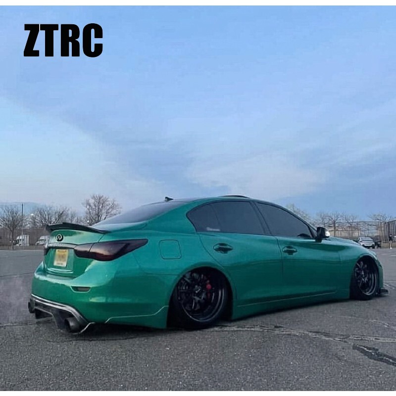 Carbon Fiber Trunk Wing Spoiler For Infiniti Q50 Q50S 2013-2024