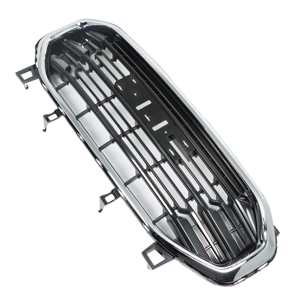 Fit For 2018-2021 GMC Terrain Front Bumper Grille Assembly Chrome＆Black Factory