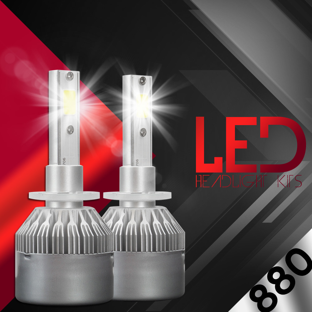 XENTEC LED HID Foglight Conversion kit 880 6000K for 2003-2005 Pontiac Sunfire