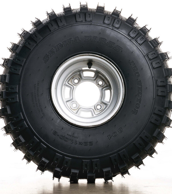 (1) 1985-87 Honda ATC250SX ATV tire Serwa Pro Vector 200x 22/11/8 Repro Atc110
