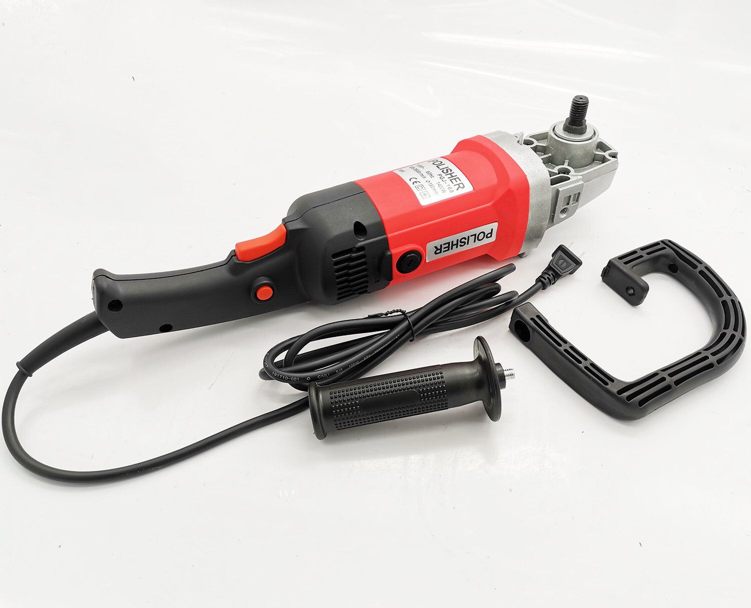 Car Polisher Buffer Sets 8 Variable Speeds with 2 Ergonomic Handle Switch Lock