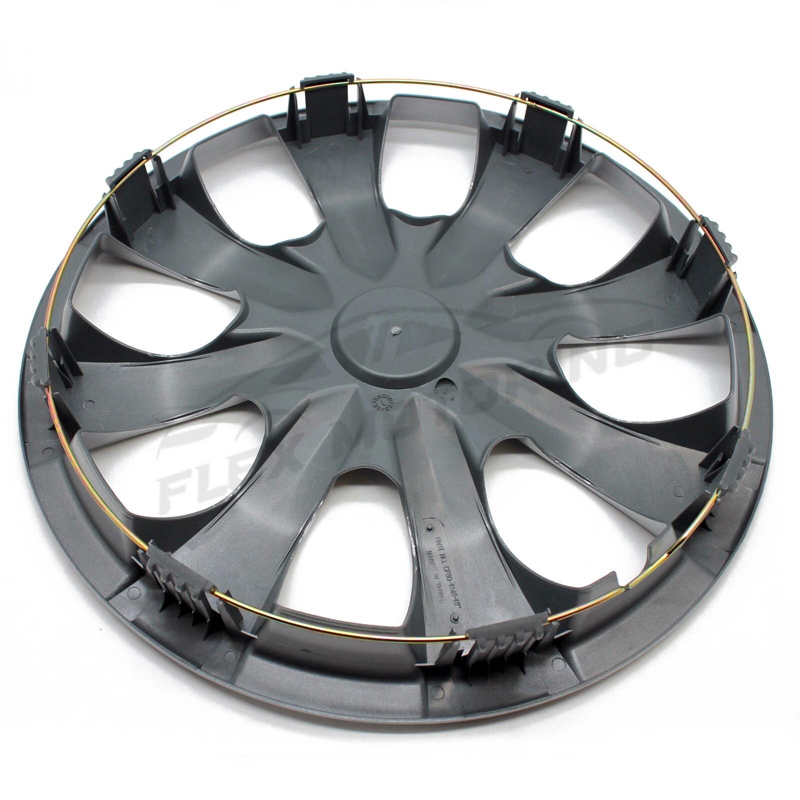 Silver Hub Caps Hubcap Covers 8SPK FOR 2009-2013 Toyota Corolla 15″ Steel Wheel