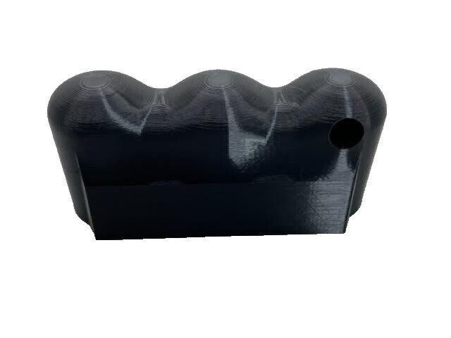 Universal Triple Gauge Pod Meter Mount 60mm Pod Black