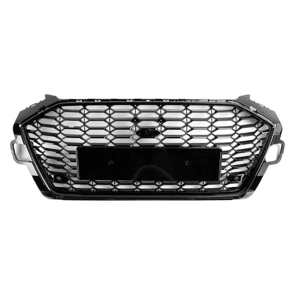 For Audi A4 B9.5 S-Line S4 2020-2022 Front Bumper Grille Honeycomb Center Grille