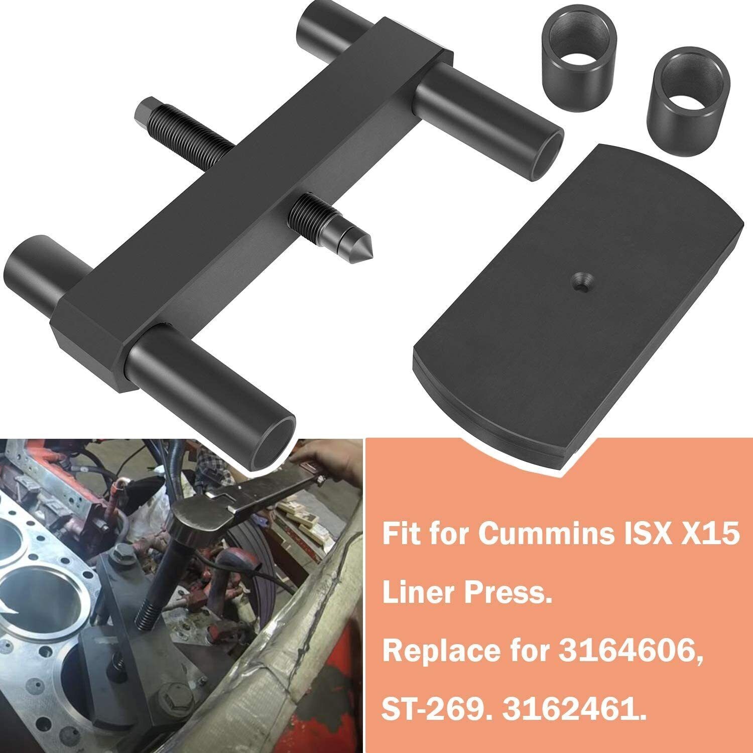 3164606 Cylinder Liner Press Installer Tool Heavy Duty For Cummins ISX X15