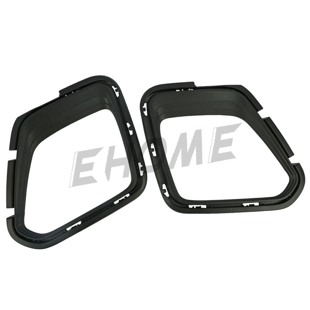 Left + Right Front Bumper Lamp Moldings Set of 2pcs For Kia Soul 2020-2022
