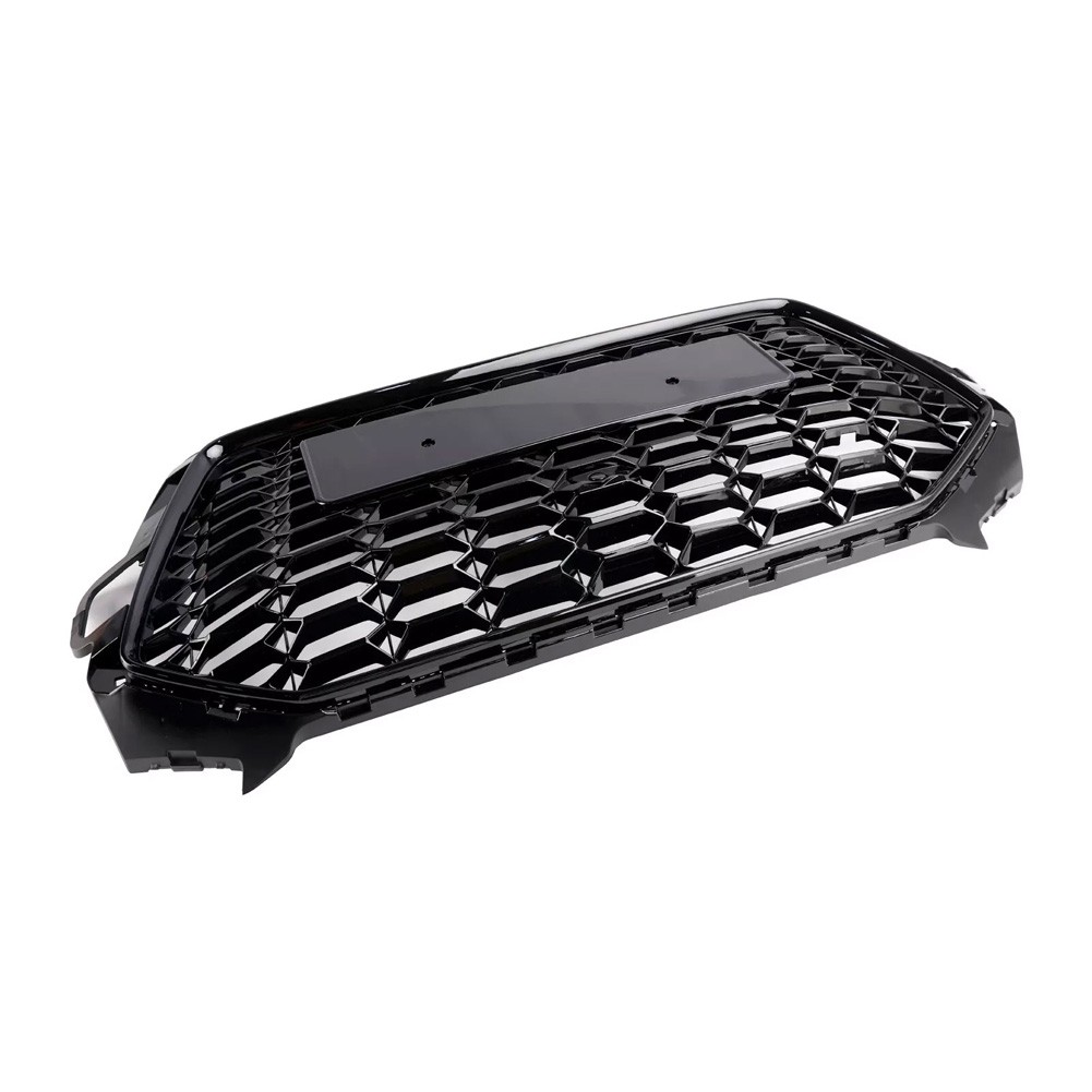 For Audi A4 B9.5 S-Line S4 2020-2022 Front Bumper Grille Honeycomb Center Grille