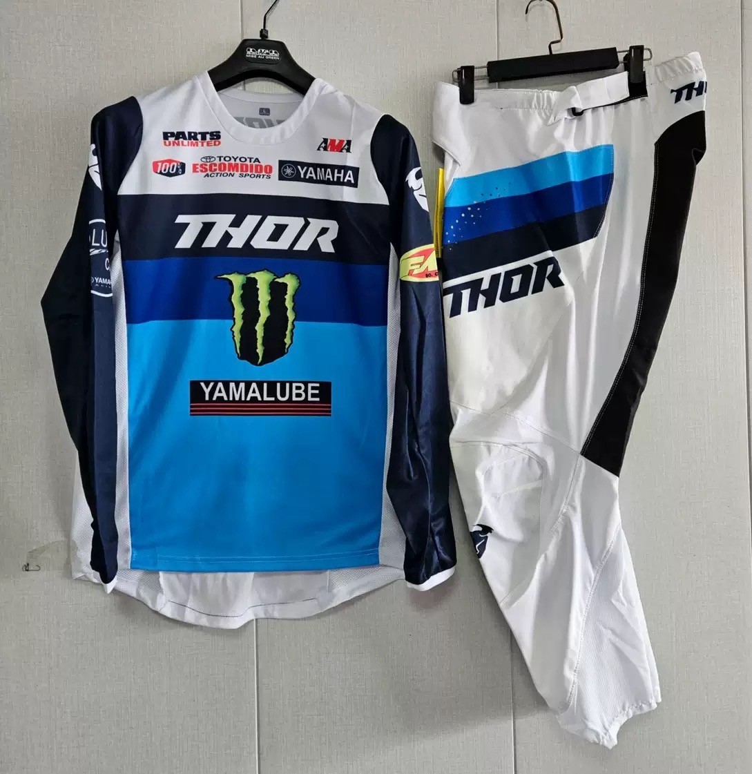 2025 Thor Motocross Racing Gear Set Jersey & Pants Dirt Bike Combo MX ATV