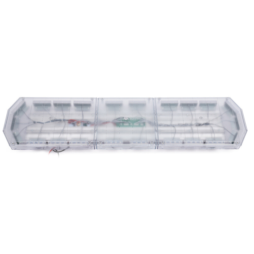 Waterproof Work Lamp 12-24V For Emergency Warn Beacon 88-LED Strobe Light Bar